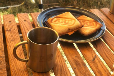 ARB　キャンプ　トースト　楽しいキャンプ
